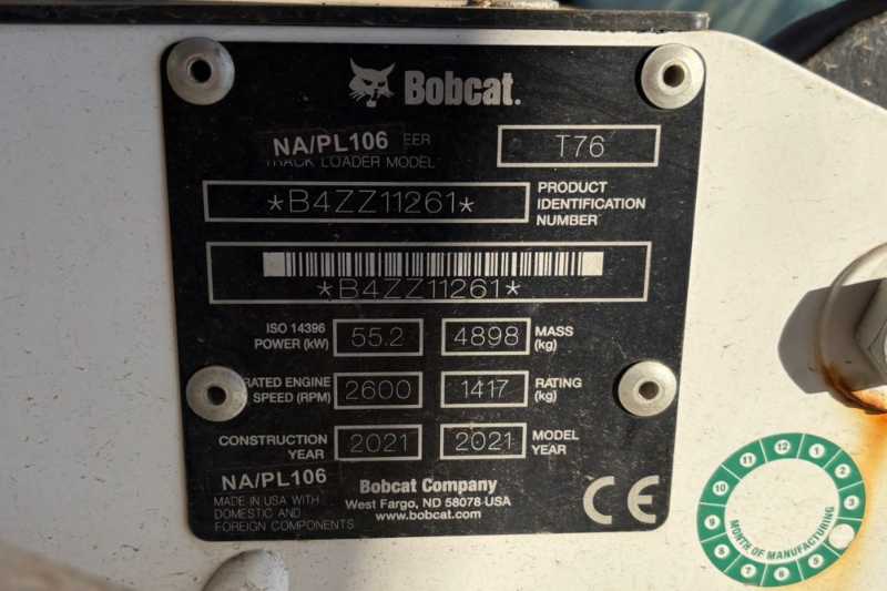 OmecoHub - Immagine BOBCAT T76